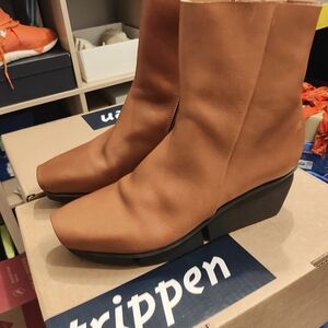 Trippen Women's Brown Heeled Boots